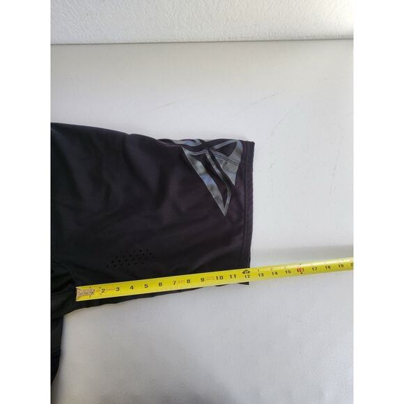 Fly Racing Shorts Mens 32 Black Motocross MTB Vented Pockets Adjustable Waist - Picture 15 of 16